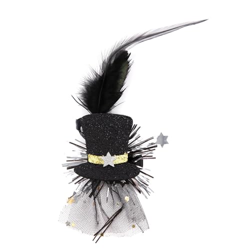 PANHDK Coole Kostüm-Haarspange Weihnachten Kopfbedeckung Neujahr Party Foto Requisiten Lametta Karaoke Party Kopfbedeckung Cosplay Zubehör PANHDK Coole Kostüm-Haarspange Weihnachten Kopfbedeckung Neujahr Party Foto Requisiten Lametta Karaoke Party Kopfbedeckung Cosplay Zubehör von PANHDK