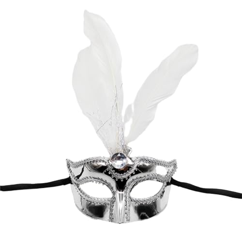 PANHDK Maskerade Halloween Bälle Weihnachten mit für Paare Frauen Männer Karneval Maske PANHDK Maskerade Halloween Bälle Weihnachten mit für Paare Frauen Männer Karneval Maske von PANHDK