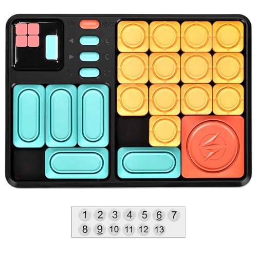 PANSYFEN Super Slide Jigsaw Puzzle Spiel Kinderpuzzle Gedächtnisspiel 530 Levels Herausforderndes Puzzle Denken Logik Training Reisespielzeug Geschenke für Jungen und Mädchen PANSYFEN Super Slide Jigsaw Puzzle Spiel Kinderpuzzle Gedächtnisspiel 530 Levels Herausforderndes Puzzle Denken Logik Training Reisespielzeug Geschenke für Jungen und Mädchen von PANSYFEN
