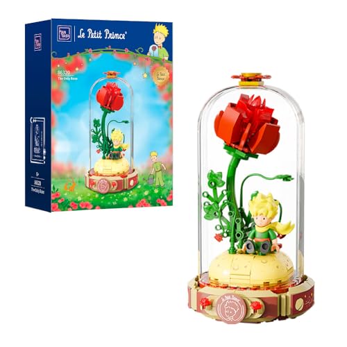 PANTASY Der kleine Prinz Rosenblumen-Bausteinset, Kreatives Konstruktionskit, Rosengarten-Geschenk für Erwachsene und Kinder PANTASY Der kleine Prinz Rosenblumen-Bausteinset, Kreatives Konstruktionskit, Rosengarten-Geschenk für Erwachsene und Kinder von PANTASY