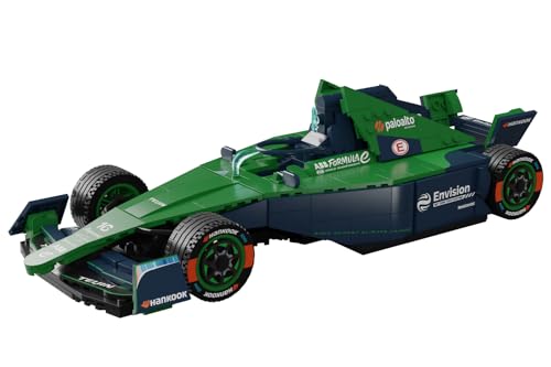 PANTASY Envision Racing Formel E Bauset für Erwachsene – Detailliertes Modellauto mit Teamdesign – Sammlermodell und Geschenk für Motorsport- und Technikfans von PANTASY