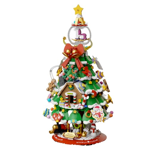 PANTASY Weihnachtsbaum Bauset für Erwachsene, detailreiches Weihnachtsdeko-Modell aus Bausteinen, kreatives Bauprojekt mit festlichen Elementen, ideales Set für Fans von Winter & Dekoration PANTASY Weihnachtsbaum Bauset für Erwachsene, detailreiches Weihnachtsdeko-Modell aus Bausteinen, kreatives Bauprojekt mit festlichen Elementen, ideales Set für Fans von Winter & Dekoration von PANTASY