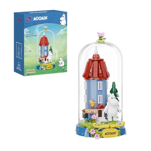 PANTASY Zauberwelt-Serie, Frühlings-Tal Baustein-Set, ideal als Wohnkultur und Geschenk von PANTASY