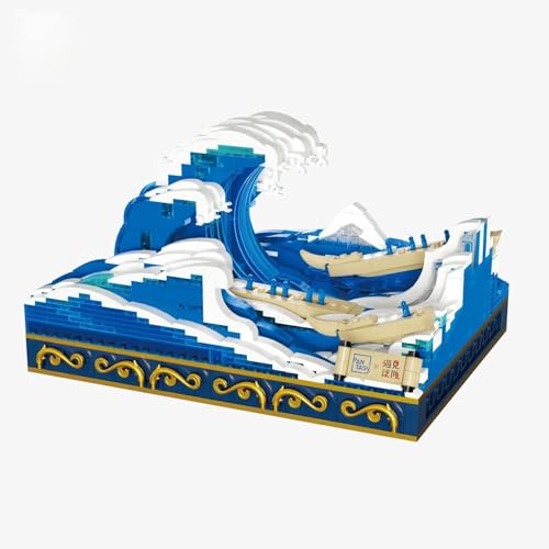 Pantasy Die große Welle von Hokusai, Bausatz, 15 cm, japanische Kunst Pantasy Die große Welle von Hokusai, Bausatz, 15 cm, japanische Kunst von PANTASY