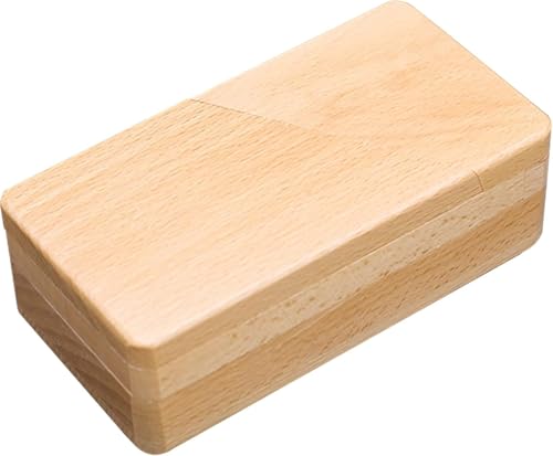 Impossible Mystery Puzzle Box, geheimer Öffnungsmechanismus, versteckte Schubladenherausforderung (Natur) von PANTSLINE