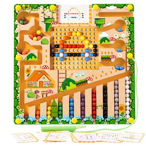 Magnetspiel Labyrinth Holzspielzeug Magnet Labyrinth Ab 2 Jahre Magnetspiel Kinder Motorikspielzeug für Kinder Geschenke Zum Sortieren Von Zahlen und Farben Magnetspiel Labyrinth Holzspielzeug Magnet Labyrinth Ab 2 Jahre Magnetspiel Kinder Motorikspielzeug für Kinder Geschenke Zum Sortieren Von Zahlen und Farben von PANYI