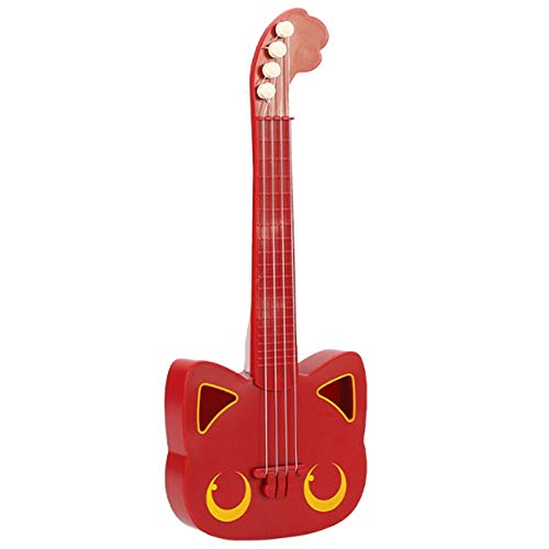 PAPAPI Nette Katzen Form Gitarre AnfäNger Konzert Kinder Musik Instrument Ukulele Kinder Geschenk von PAPAPI
