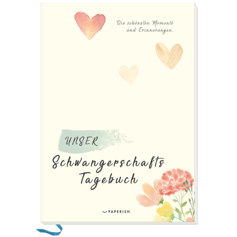 Unser Schwangerschaftstagebuch von PAPERISH Verlag