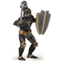 Spielfigur Ritter in Rüstung schwarz 8cm von PAPO SAS