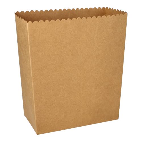 PAPSTAR 50 Popcorn-Boxen Pappe Pure eckig 19,2 cm x 15,8 cm x 8 cm braun groß PAPSTAR 50 Popcorn-Boxen Pappe Pure eckig 19,2 cm x 15,8 cm x 8 cm braun groß von PAPSTAR