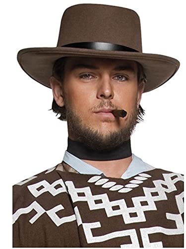 PAPSTAR NEU Authentische Western Räuber Hut, Braun, mit schwarzem Band PAPSTAR NEU Authentische Western Räuber Hut, Braun, mit schwarzem Band von PAPSTAR