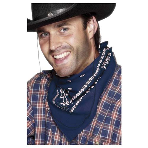 PAPSTAR NEU Cowboy-Halstuch, Blau, Western-Design PAPSTAR NEU Cowboy-Halstuch, Blau, Western-Design von PAPSTAR