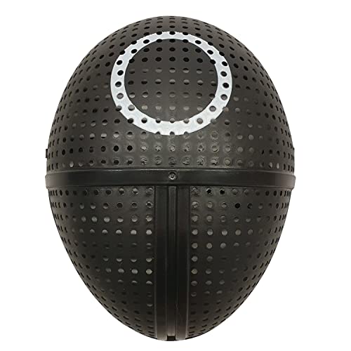 PAPSTAR NEU Maske Kreis für Spiel-Meister/Game Master/Aufseher, schwarz von PAPSTAR