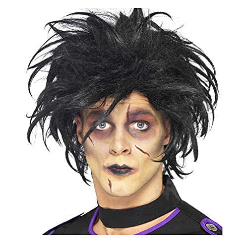 PAPSTAR NEU Perücke Herren Kurzhaar Psychopath Edward, schwarz - mit Haarnetz PAPSTAR NEU Perücke Herren Kurzhaar Psychopath Edward, schwarz - mit Haarnetz von PAPSTAR