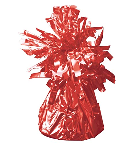 WOOOOZY Ballongewicht Folienfransen für Heliumballons/Folienballons, rot WOOOOZY Ballongewicht Folienfransen für Heliumballons/Folienballons, rot von PAPSTAR