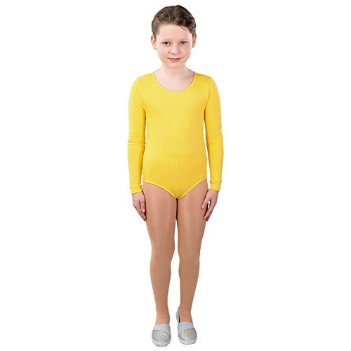 WOOOOZY Body für Kinder, gelb, 4/4-arm,Größe 116-128, Elastisch WOOOOZY Body für Kinder, gelb, 4/4-arm,Größe 116-128, Elastisch von PAPSTAR