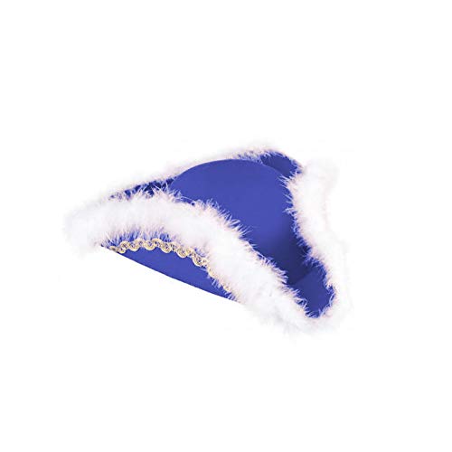 WOOOOZY Hut Funkenhut mit Goldborte, blau, KW 54/53 WOOOOZY Hut Funkenhut mit Goldborte, blau, KW 54/53 von PAPSTAR