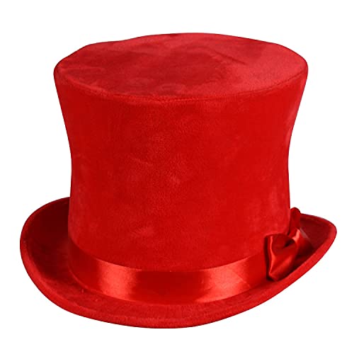 WOOOOZY NEU Hut Zylinder Flair Deluxe, rot, Samtzylinder für Kopfweiten 57-58cm WOOOOZY NEU Hut Zylinder Flair Deluxe, rot, Samtzylinder für Kopfweiten 57-58cm von PAPSTAR