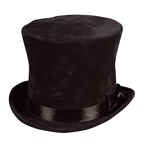 WOOOOZY NEU Hut Zylinder Flair Deluxe, schwarz, Samtzylinder für Kopfweiten Gr. 59-60cm WOOOOZY NEU Hut Zylinder Flair Deluxe, schwarz, Samtzylinder für Kopfweiten Gr. 59-60cm von PAPSTAR