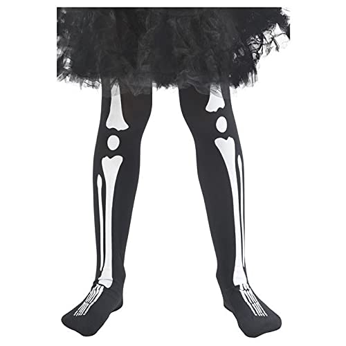 WOOOOZY NEU Skelett-Strumpfhose, Kinder, Schwarz, Alter 6-12 WOOOOZY NEU Skelett-Strumpfhose, Kinder, Schwarz, Alter 6-12 von PAPSTAR