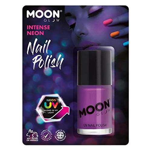 WOOOOZY Neon UV-Nagellack, 14 ml, lila von PAPSTAR