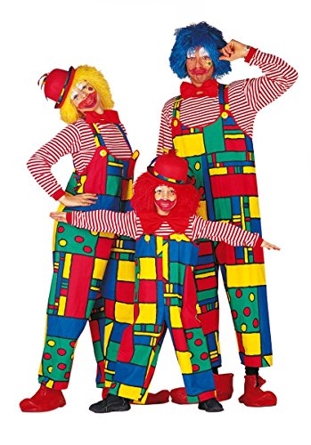 Party Discount Damen-Kostüm Latzhose Clown, Gr. 48 PREISHIT von Party Discount