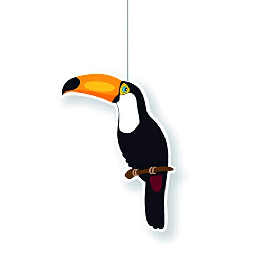 PARTY DISCOUNT® Deko-Hänger Tukan, 28 cm von PARTY DISCOUNT