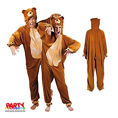 PARTY DISCOUNT ® Herren-Kostüm Bär Gr. XL von PARTY DISCOUNT