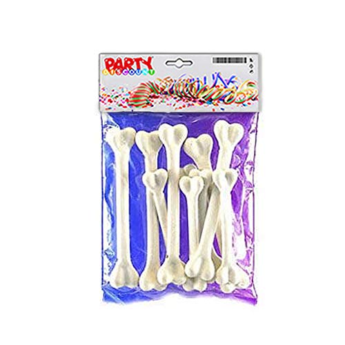 PARTY DISCOUNT ® Knochen, Beutel mit 10 Stück von PARTY DISCOUNT