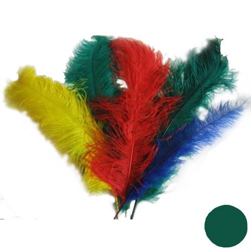 Party Discount ® Straußenfeder, 50-60cm, grün PREISHIT von Party Discount