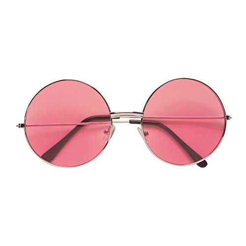 PARTY DISCOUNT Brille 70er Jahre mit pinkfarbenen Gläsern PARTY DISCOUNT Brille 70er Jahre mit pinkfarbenen Gläsern von PARTY DISCOUNT