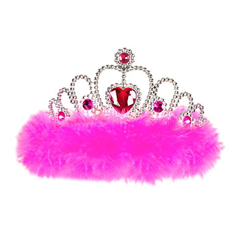 PARTY DISCOUNT Diadem mit Marabou-Besatz, pink PARTY DISCOUNT Diadem mit Marabou-Besatz, pink von PARTY DISCOUNT