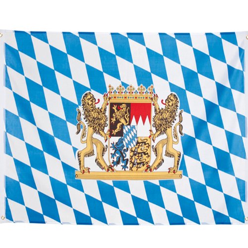 PARTY DISCOUNT Fahne Bayern mit Wappen, 90 x 150 cm PARTY DISCOUNT Fahne Bayern mit Wappen, 90 x 150 cm von PARTY DISCOUNT