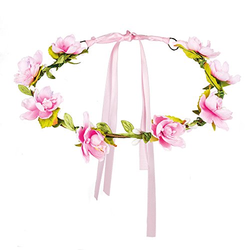 PARTY DISCOUNT Haarband Mallorca, mit Blüten von PARTY DISCOUNT
