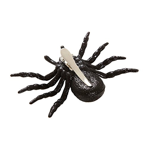 PARTY DISCOUNT Haarspange Glitter Spinne, schwarz von PARTY DISCOUNT