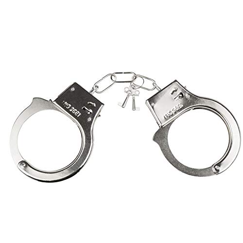 PARTY DISCOUNT Handschellen aus Metall, mit Schlüssel PARTY DISCOUNT Handschellen aus Metall, mit Schlüssel von PARTY DISCOUNT