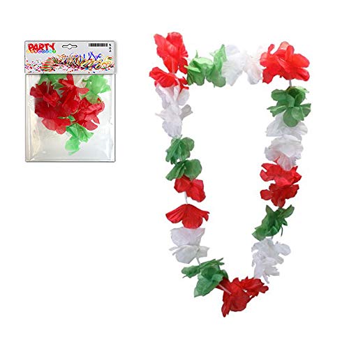 PARTY DISCOUNT Hulakette Italien, rot-weiß-grün PARTY DISCOUNT Hulakette Italien, rot-weiß-grün von PARTY DISCOUNT