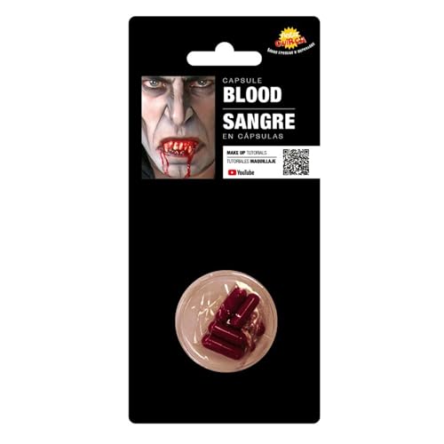 PARTY DISCOUNT NEU Blut-Kapseln zum Zerbeißen, mit Theaterblut, 6 Stück PARTY DISCOUNT NEU Blut-Kapseln zum Zerbeißen, mit Theaterblut, 6 Stück von PARTY DISCOUNT