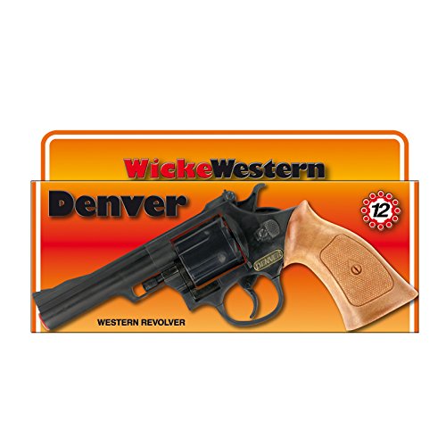 NEU Cowboy-Pistole Denver, 12-Schuss-Colt von Party Discount