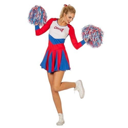 PARTY DISCOUNT NEU Damen-Kostüm Cheerleader, Gr. 34 von PARTY DISCOUNT