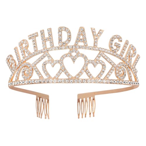 PARTY DISCOUNT NEU Geburtstags-Krönchen Birthday-Girl, aus Metall, rosé-gold PARTY DISCOUNT NEU Geburtstags-Krönchen Birthday-Girl, aus Metall, rosé-gold von PARTY DISCOUNT