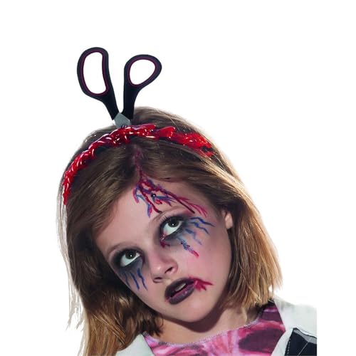 PARTY DISCOUNT NEU Haarreif Schere im Kopf, blutiges Halloween-Accessoire, ca. 22cm PARTY DISCOUNT NEU Haarreif Schere im Kopf, blutiges Halloween-Accessoire, ca. 22cm von PARTY DISCOUNT