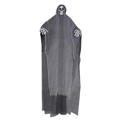 PARTY DISCOUNT NEU Halloween-Deko-Figur Riesen-Skelett, ca. 320cm von PARTY DISCOUNT