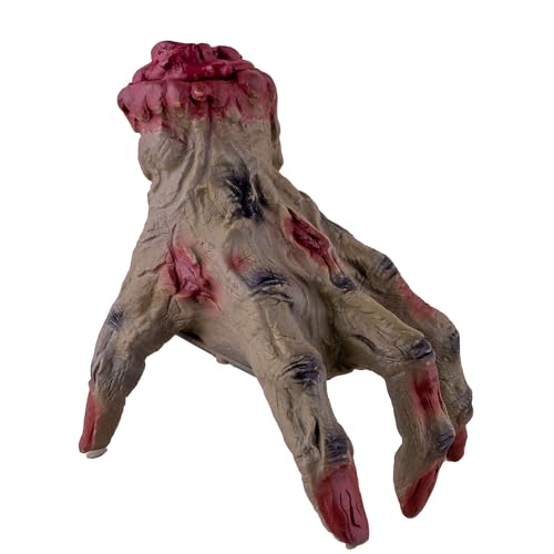 PARTY DISCOUNT NEU Halloween-Deko Laufende Hand, mit Sound und Bewegung, ca. 17x12x16cm von PARTY DISCOUNT