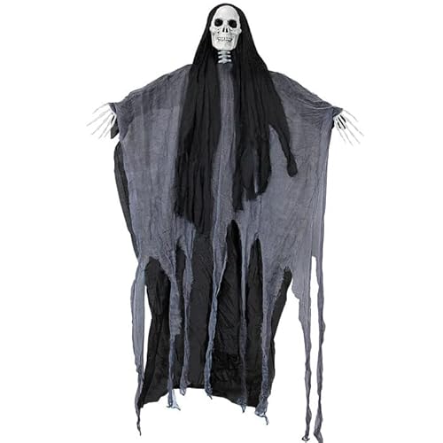 PARTY DISCOUNT NEU Halloween-Figur Sensenmann, Länge: 153 cm, Schwarz PARTY DISCOUNT NEU Halloween-Figur Sensenmann, Länge: 153 cm, Schwarz von PARTY DISCOUNT