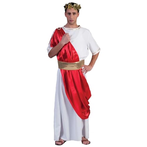 PARTY DISCOUNT NEU Herren-Kostüm Cäsar, rot-weiße Toga mit Schärpe und Gürtel, Gr. 56-58 PARTY DISCOUNT NEU Herren-Kostüm Cäsar, rot-weiße Toga mit Schärpe und Gürtel, Gr. 56-58 von PARTY DISCOUNT