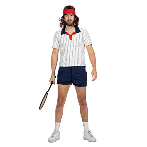 PARTY DISCOUNT NEU Herren-Kostüm Retro Tennis-Spieler, inkl. Hose und Oberteil, Größe: 58 PARTY DISCOUNT NEU Herren-Kostüm Retro Tennis-Spieler, inkl. Hose und Oberteil, Größe: 58 von PARTY DISCOUNT