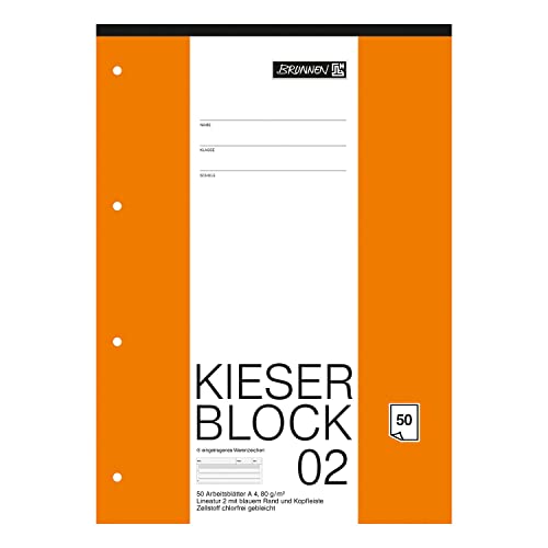 PARTY DISCOUNT NEU Kieserblock Lineatur 02, 80g, 50 Blatt, gelocht PARTY DISCOUNT NEU Kieserblock Lineatur 02, 80g, 50 Blatt, gelocht von PARTY DISCOUNT