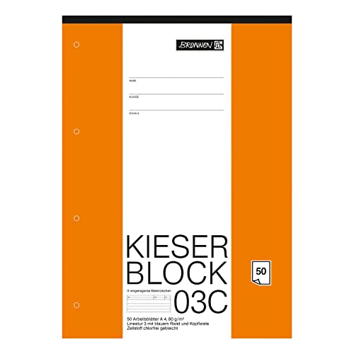 PARTY DISCOUNT NEU Kieserblock Lineatur 03, 80g, 50 Blatt, gelocht PARTY DISCOUNT NEU Kieserblock Lineatur 03, 80g, 50 Blatt, gelocht von PARTY DISCOUNT