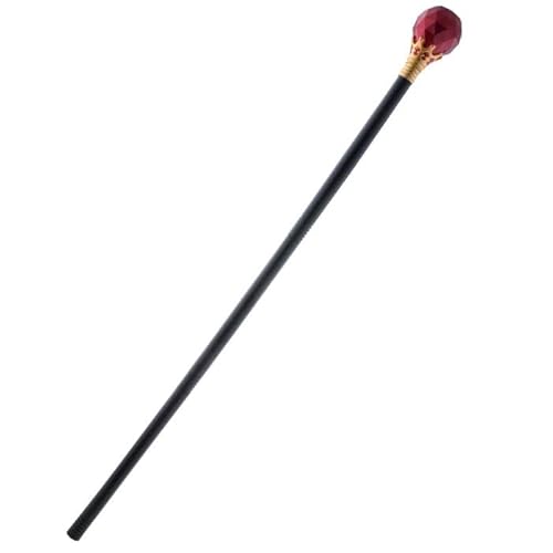 PARTY DISCOUNT NEU Königliches Zepter, Schwarz-Rot, 4-teilig von PARTY DISCOUNT